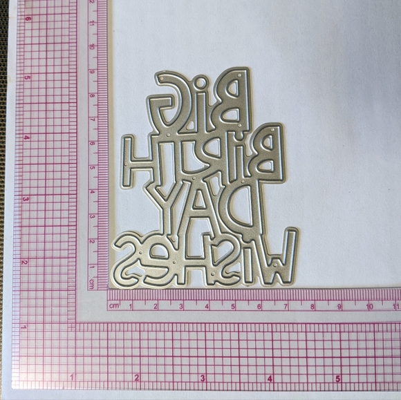 Big Birthday Wishes Cutting Die - Picture 2 of 6